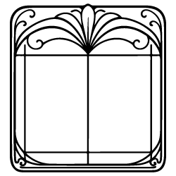 Art Nouveau window icon